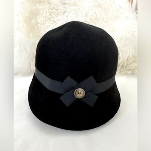 Goorin Brothers Women’s Wool Vintage Cloche Hat Black